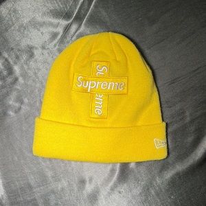 Supreme New Era Logo Beanie